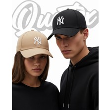 Quatex Ny New York Unisex 2'li Set Nakışlı Şapkalar