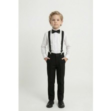 Mnk Baby & Kids Beyaz Gömlekli Erkek Çocuk Takım M00787