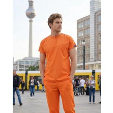 Dr. Mitra Erkek Berlin Model Likralı Cerrahi Hemşire Doktor Takım