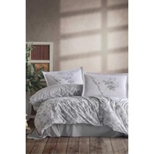 Pazarcan Ranforce Çift Kişilik Nevresim Takımı Messina V1 Gri