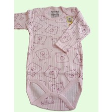Bulut Anne ve Çocuk Uzun Kollu Çıtçıtlı Body %100 Pamuklu Desenli /renkli Erkek ve Kız Bebek Unisex Tasarım Çıtçıtlı Yaka