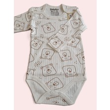 Bulut Anne ve Çocuk Uzun Kollu Çıtçıtlı Body %100 Pamuklu Desenli /renkli Erkek ve Kız Bebek Unisex Tasarım Çıtçıtlı Yaka