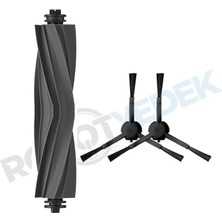 robotyedek Dreame L40 Ultra Ce &: Ae Kauçuk Ana Fırça ve Yan Fırça-3 Parça