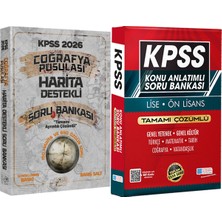 CBA Akademi 2026 Kpss Coğrafya Pusulası Harita Destekli Soru - Lise Önlisans Konu Ant. Soru