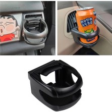 Otohousse Araç Içi Havalandırma Izgarası Şişe ve Bardak Tutucu Siyah