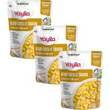 Yayla Yemek Hazır Köri Soslu Tavuk 200 gr X3