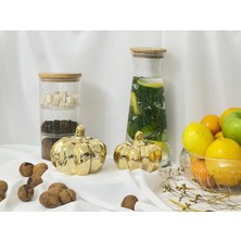 Aden Glass Sevgililer Günü Hediyesi Elma Biblo 2 Li Biblo Dekor Obje 8 cm ve 10 cm