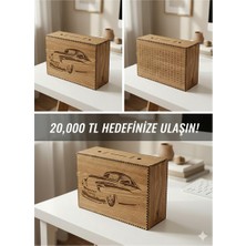 Allywood Hedef 20.000 Tl Ahsap Kumbara