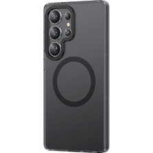 Galaxy S26 Ultra Uyumlu Kılıf M-Safe Şarj Özellikli Benks Lucid Armor Kapak Siyah