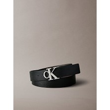 Calvin Klein Erkek Ck Buckle Tumbled Kemer
