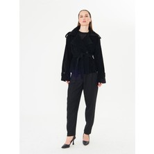 La Pante Kısa Önden Bağlamalı Trenckot