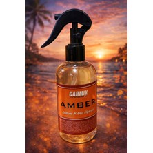 Promosyonik Amber 250 ml Lüks Araç Oto Kokusu Egzotik ve Ferahlatıcı Ortam Kokusu (Sprey Başlıklı)