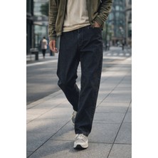 Rafaelli Gentleman Erkek Baggy Fit Geniş Paça Denim Kot Pantolon