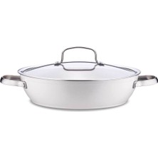 Korkmaz Nea Sera Vanilya Kısa Tencere 24X5,8 cm A3858