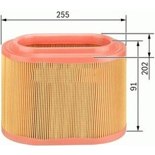 My 7701070525 - Hava Filtresi Clıo Iı 98 05 Kangoo 97 Megane I 96 Logan 04 Sandero 08 Solenza 03 Symbol Iı 08 14 1.4 E7J K7J 1.6 K7M 2.0 F4R