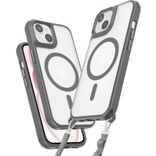 Mtl Iphone 13 Uyumlu Manyetik Magsafe Destekli Askı Aparatlı Darbe Emici Kılıf