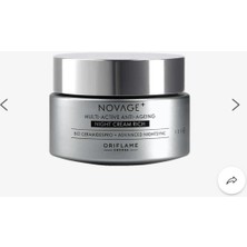 Oriflame Novage+ Multi-Active Yaşlanma Karşıtı Gece Kremi Rich