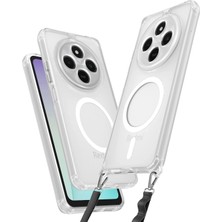 Mtl Redmi 14C Uyumlu Manyetik Magsafe Destekli Askı Aparatlı Darbe Emici Kılıf