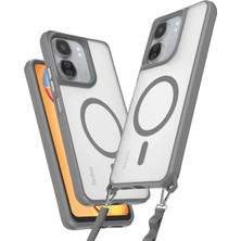 Mtl Redmi 13C Uyumlu Manyetik Magsafe Destekli Askı Aparatlı Darbe Emici Kılıf
