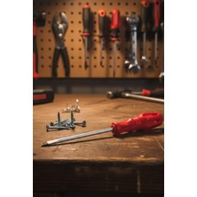 6X125 mm Düz Uçlu Tornavida| Ergonomik Saplı Profesyonel Seri