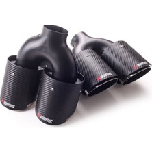 Monlion Bmw Carbon Egzoz Ucu 90MM Çiftli 1 Set(Sağ ve Sol)
