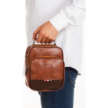 Sannora Bags Erkek Siyah El ve Omuz Çantası Çapraz Askılı