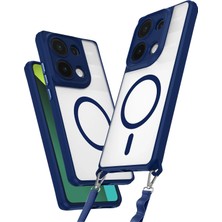 Mtl Redmi Note 14S Uyumlu Manyetik Magsafe Destekli Askı Aparatlı Darbe Emici Kılıf