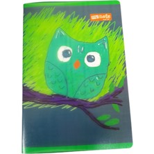 Mynote A4 120 Yaprak Çizgili Plastik Kapak Desenli Defter