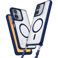 Mtl Redmi 13C Uyumlu Manyetik Magsafe Destekli Askı Aparatlı Darbe Emici Kılıf