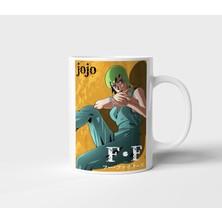 Ff Jojo's Bizarre Adventure Anime Tasarım Kupa - Hediyelik Kupa - Baskılı Kupa