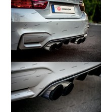 Monlion 90MM Tekli Mf Model Krom Egzoz Ucu