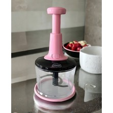 Yakut Pratik El Rondosu – 3 Bıçaklı, 1450 ml Hazneli, Güvenlik Kilitli, Kaymaz Taban