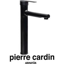 Pierre Cardin Boston Çanak Lavabo Armatürü Siyah