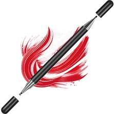 Sneezy Samsung Galaxy Tab A11+ Plus X230 Ile Uyumlu Çift Uçlu Hassas Dokunmatik Stylus Kalem Gecikmesiz