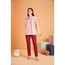 Pjs Kadın Pembe Pijama Takımı 28053