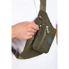 Sannora Bags Unısex Krinkıl Çapraz Askılı Bel Omuz ve Spor Çanta