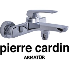 Pierre Cardin Zeno Krom Banyo Armatürü – Modern Su Tasarruflu Banyo Bataryası