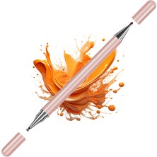 Sneezy Samsung Galaxy Tab A9 X110 Ile Uyumlu Çift Uçlu Hassas Dokunmatik Stylus Kalem Gecikmesiz Çoklu Uyum