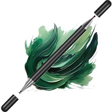 Sneezy Samsung Galaxy Tab A9+ Plus X210 Ile Uyumlu Çift Uçlu Hassas Dokunmatik Stylus Kalem Gecikmesiz