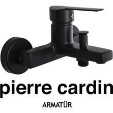Pierre Cardin Boston Banyo Armatürü Siyah
