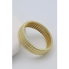 Gold Çelik Lastikli Bileklik