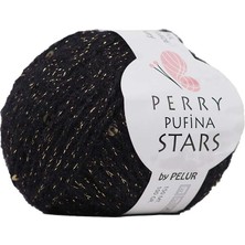 Ritzz Perry Pufina Stars Siyah Gold Pul