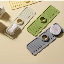 Go İthalat Mutfak Banyo Lavabo Kenarı Silikon Mat Gri (5381)