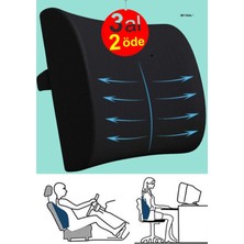 Viscomina Sırt Destekleyici Oto Araç Minderi Sandalye Yastığı Pu Sünger Bel Minderi Ortopedik Ürün