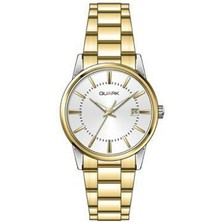 Quark QL-X1303G-7A Çelik Kasa Çelik Kordon Takvimli Kadın Kol Saati