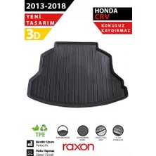 Raxon Honda Cr-V 4x4 Suv 2013-2018 Bagaj Havuzu – 3D Özel Kalıp | Su Geçirmez, Kaymaz