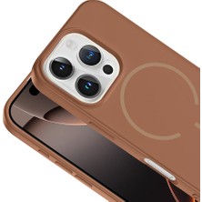 Nezih Case iPhone 16 Pro Uyumlu Magsafe Sarj Özellikli Hafif Tasarım Şık Kapak