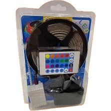 Go İthalat Atek Led Işık 5 Metre Şerit Led RGB Işıklı (5381)