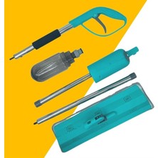 Go İthalat Döner Başlıklı Spreyli Mop Parke Ahşap Fayans Temizleyici Su Hazneli Sihirli Paspas