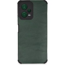 Starseven Redmi Note 12 5g Kılıf Loop Deri Silikon - Yeşil